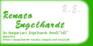 renato engelhardt business card